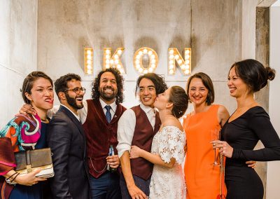 Ikon gallery wedding by Parrot & Pineapple Wedding Photography