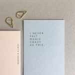 Wedding Invite with Quote from Keady Row Wedding Stationers