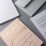 Wedding Invite collection from Lucky Ink Wedding Stationers